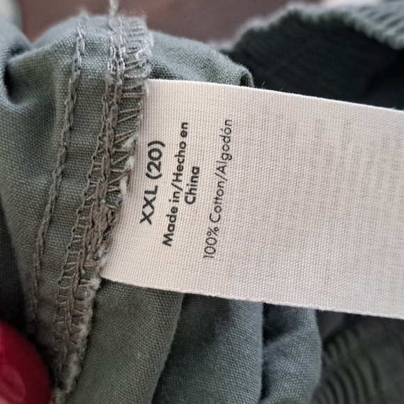 Cargo Pants Forest Green Women's - Picture 8 of 8